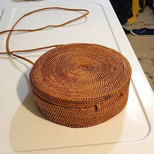 Woven Basket Purse